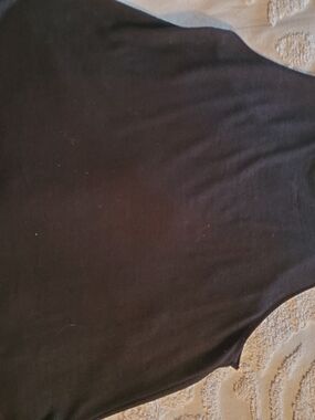 Black Ribbed Tank Very Light Weight